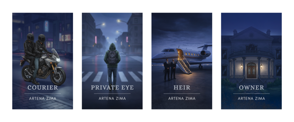 Artena Zima psychological thriller Onyx effect